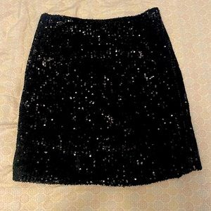 Sequin mini skirt Size 3